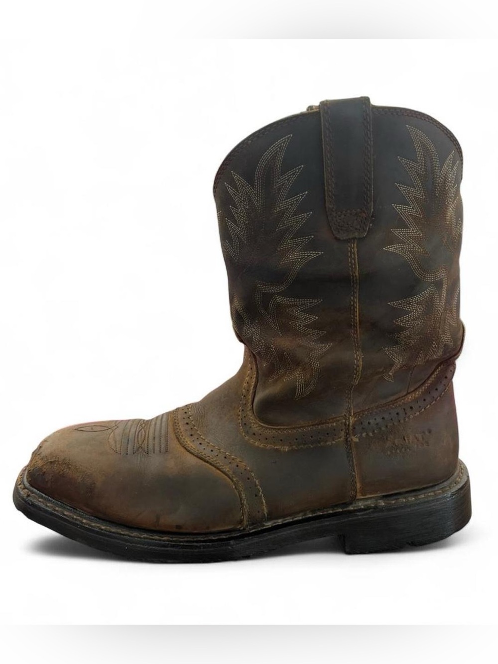 Mens Ariat Sierra Steel Toe Western Boots size 14 EE